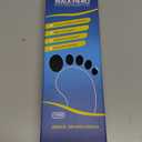 Walk-Hero Inserts Relieve Plantar Fasciitis Flat Feet Insoles Arch Supports, Orthotic Insoles for Foot Pain Arch Pain Reduce Muscle Fatigue Absorb Shock (Mens 5-5 1/2 | Womens 7-7 1/2)