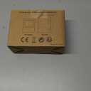 Dog Barking Alarm Motion Detector,Pir Wireless Human Body Walking Sensor Doorbell Door Security Alert System Device for Home or Office Burglar Deterrent (1Sensor + 2Receivers, White)