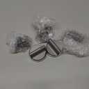 TOMOON 2026 Upgraded W10766544 Gas Stove Knobs Replacements for Whirl.Pool Range Oven WFG540H0ES0 10430807 W10676228 4248219 AP5958476 PS10067059 EAP10067059-Stainless Steel Oven Knobs-5 Pack