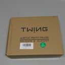 TWING 5x7 Picture Frame, Acrylic Photo Frame Self Standing Magnetic Color Floating Picture Frame Use as 5x7, 5x5, 4x6 - Horizontal and Vertical Formats for Wall and Tabletop Display, Grey, 1 Pack