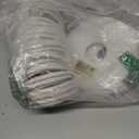 Monoprice - 102819 Access Series 14 Gauge AWG CL2 Rated 2 Conductor Speaker Wire/ Cable - 50ft Fire Safety In Wall Rated, Jacketed In White PVC material 99.9% Oxygen-Free Pure Bare Copper