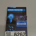 Esanik for iPhone 16/15 Matte Glass Screen Protector [Auto-alignment] Anti-Glare & Anti-Fingerprint,Anti-Reflection,Bubble Free, Smooth as Silk, 2 Pack 9H Glass Screen Cover