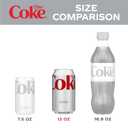 2 x Diet Coke Soda Soft Drinks, 12 fl oz Fridge Pack Cans, 12 Pack - Cola Flavored Diet Soda Soft Drinks