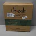 LITOPAK 50 Pack 8 oz Paper Containers with Vented Lids, Kraft Paper Food Cups, Soup Containers Cups with Lids, Disposable Bowls for Hot Soup for Storing Food or Carrying Out