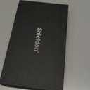 SHIELDON Slim Wallet Case for iPhone 16 Pro 6.3" 2024, Genuine Leather Wireless Charging RFID Blocking Card Holder Magnetic Closure Protective Phone Case Compatible with iPhone 16 Pro 5G - Black