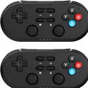 Webdou 2 Pack Wireless Pro Controller Gamepad for Compatible 