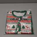 GRAJTCIN Ugly Couples Christmas Sweater Adult Funny 3D Print Cat Elk Dog Christmas Party Cosplay (Medium, Green Tie)