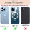 Strong Magnetic for MagSafe Wallet Pouch /Pixelsnap, Carbon Fiber Leather Zipper Pocket Large Capacity for Earpod/Samll Earphones/Keys, RFID Blocking Card Slot for iPhone 17 16 15 14 Pro Max Plus
