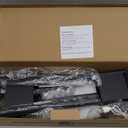 Battery Operated Wall Sconces Set of 2,  12000mAh Rotatable Picture Lights with Remote Control, Dimmable 3000-6500K LED Rechargeable Wall Lights for Living Room Bedroom Mirror, 28.3In (Black)