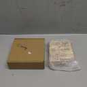 6 Pcs Christmas Rubber Stamp Set Merry Christmas Wooden Rubber Stamp Snow Tree Stamps Vintage Wooden Art Stamps for Crafting and DIY Scrapbooking Card Making Hand Book (Retro)