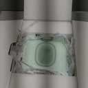 Momcozy New Baby Wipe Warmer, 100pcs Larger Capacity Wipe Dispenser, 10-Min Fast Heating with 4 Temperature Modes, Innovative Spring Design, Silicone & Top Seals,Quick Even Heating, 3-Level Nightlight (Green)