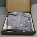 Cat Window Perch, Glow in The Dark Cordless Foldable Pet Hammock Bed for Window with Sturdy Metal Frame, Glowing Stars Pattern Resting Seat for Indoor Cats (Stars - M)