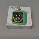 Digital Visual Timer for Kids - Rechargeable, Silent Count Up/Down for Calmer Routines - 99 Min Countdown Kids Timer for Classroom, Home & Therapy - Builds Focus & Independence (Green)