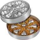 Slow Feeder Dog Bowls - Stainless Steel Non-Slip Metal Slow Feeding Bowl Suitable for Dry, Wet, or Raw Food, 5 Cups Large Capacity, Double-Sided Design Ideal for All Dog Sizes