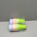 Kochorie 50 Pack Disposable Plastic Cups 12 Ounce Drinking Party Cups Bulk Party Cups for Spring Easter Parties Wedding Birthday Graduation Picnics Events, Pastel Rainbow