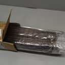 LUCKUP Cordless Bamboo Roman Blinds Shades for Indoor Windows-Blackout Room Darkening Roman Blinds with 6" Valance Cover Enhanced Privacy, 24" W x 64" H