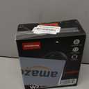 UrbanSwing W2 Wired Headphones with Mic, 3.5mm AUX & USB C Adapter, for iPhone 17 16 15, iPad, Samsung, Laptop, PC, inline Control, 4.9ft Long Wire, Velvet Pouch for Travel, Home Office, School, Black