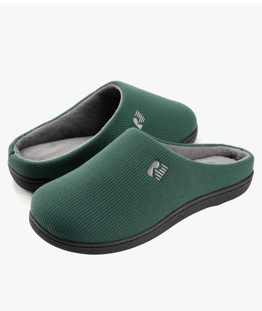 RockDove Men's Original Two-Tone Memory Foam Slipper 9.5