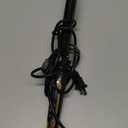 LANVIER 1.25 Inch Curling Iron, Extra Long Barrel 1 1/4 Inch Curling Iron for Long Hair up to 450F, Worldwide Dual Voltage Hair Curler for Traveling, Hair Waving Style Tool Black