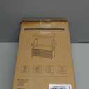 Delamu Bathroom Organizers and Storage, 2 Tier 2 Drawer Makeup Organizer Countertop, Easy to Install, Ideal for Bathroom Counter, Vanity, Ideal for Women Girls, Amber (2Drawers 1 Pack)