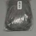 Topcosplay Men Wigs and Beard Set Long Gray Cosplay Halloween Costume Party Wizard Wig (Grey)