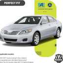 Headlights W/Bulbs for 2010 2011 Toyota Camry 4-Door Sedan Halogen Driver & Passenger Side (Only fits US Version, NOT fit hybrid models)