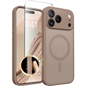 CAPRARO for iPhone 17 Pro Case, Compatible with MagSafe