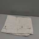 Awellife Shower Curtain Linen Textured Boho Farmhouse Shower Curtains for Bathroom Fabric Cream Cloth Liner 72 x 72 Inch