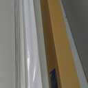 Joydeco No Drill Zebra Blinds for Windows, Cordless Day & Night Dual Sheer Roller Shades, Easy Installation, Free-Stop Lift System, Light Filtering Privacy Blinds for Home(White,30" W x 75" H)