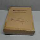 STORAGE MANIAC Tabletop Ironing Broad, All Iron Frame Mini Folding Ironing Broad with 2 Removable Cover, Portable Small Iron Mat with 7 mm Thick Pad for Laundry Room, Dorms - Silver & Blue