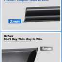 in-Channel Rain Guard Fit for 2024 2025 2026 Chevy Trax Extra-Thick Window Rain Guards Extra Durable Window Deflectors Window Vent Visors Vent Low-Profile Shades Exterior Car Accessories