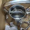 All-Clad Specialty Stainless Steel Tea Kettle 2 Quart Induction Pots and Pans, Cookware Silver