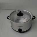 Crockpot® 5 Qt. Round Manual Slow Cooker and Little Dipper, Stainless Steel