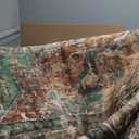 Soalmost 6x9 Area Rugs for Living Room Non-Slip Washable Rugs 6x9 Vintage Rug for Bedroom Dinning Room Ultra-Thin Area Rugs Farmhouse Home Decor Olive/Beige