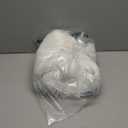 duduta White Faux Sheepskin Throw Rug 2x3 ft, Fluffy Shag Fur Chair Cover Small Bedside Dorm Rug Non Slip Washable