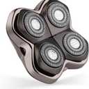 Skull Shaver Forte PRO 4 Head Replacement Blade for Pitbull, Butterfly kiss pro & Palm Shavers - Best Electric Shaver & Head Shaver Blade, Smooth Shave with Less Irritation