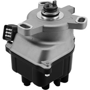 Ignition Distributor with Cap Rotor Compatible with Honda CR-V L4 2.0L 1999 2000 2001, Replaces #84-17452, 31-17452, 30100-P0B-A01