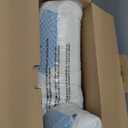 Osteo Cervical Pillow for Neck Pain Relief, Hollow Design Odorless Memory Foam Pillows with Cooling Case, Adjustable Orthopedic Bed Pillow for Sleeping, Support for Side Back Sleepers (Standard High(24.5*16.5*5.2/4.1 inches), Blue)