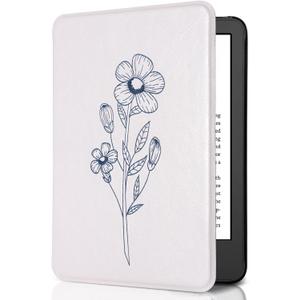 CoBak Case for All New 6 Inch E-Reader 2024 and 2022 (11 Generation) - PU Leather Smart Cover, Auto Sleep and Wake, not Compatible with Kobo Clara