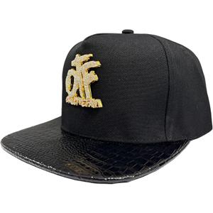 Snapback Hats for Men Adjustable Flat Bill Hat Unisex Baseball Caps OTF Snapback Cap Hip Hop Hat Black (Black)