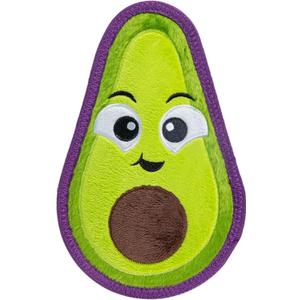 Outward Hound Tough Skinz Durable Squeaky Dog Toy with Two Tough Layers, Avocado, Green, Medium Outward Hound Tough Skinz Durable Squeaky Dog Toy with Two Tough Layers, Avocado, Green, Medium