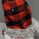 D-FantiX Gnome Christmas Tree Topper, Tomte Gnome Christmas Ornaments Santa Gnomes Plush Scandinavian Christmas Decorations Holiday Home Décor with Plaid Hat