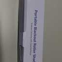 TRYAST 100% Blackout Roller Shades, Cordless No Tools No Drill Blinds for Indoor Windows, Thermal Insulation UV Protection, Easy Install Blackout Curtains with Rod & Buckles(23" W*36" H)