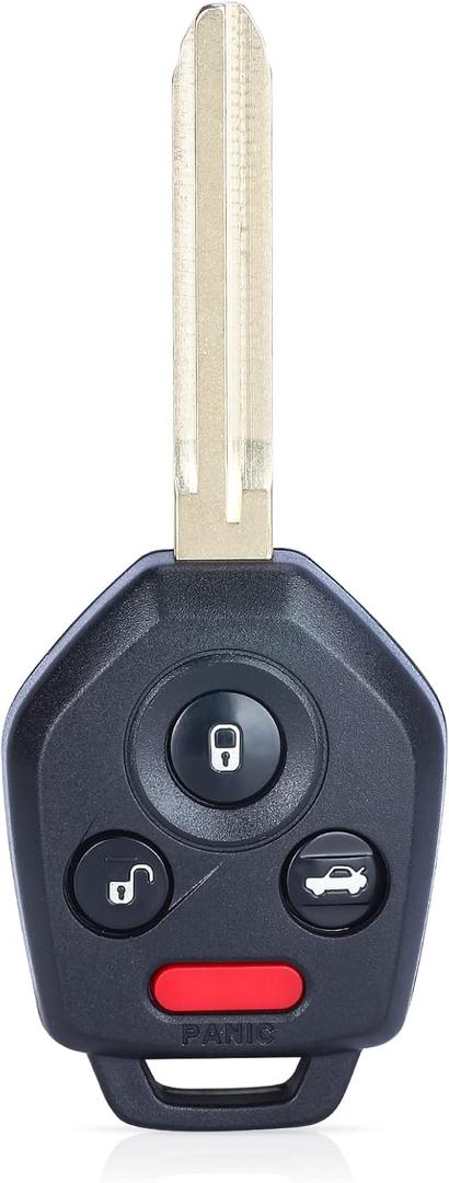 Keyless Entry Remote Head Key Fob Replacement for Subaru Impreza WRX Forester XV Crosstrek Outback Legacy 80 Bit G Chip 4 Buttons (FCCID:CWTWB1U811 PN: 57497-FJ021/20,57497)