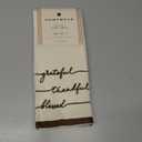 Homewear Embroidered Hand Towels - Grateful Thankful Blessed 15"x25"