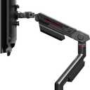 ASUS ROG Ergo Monitor Arm (AAS01) - Monitor Mount with Cable Management, Ergonomic, Pivot, Swivel, Height Fully Adjustable, Clean Desk Setup, up to 39 inches*,23lbs*, VESA 100x100, Mechanical Spring