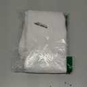 No. 918 Erica Crushed Sheer Voile Rod Pocket Curtain Panel, 51" x 95", White