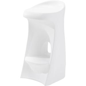 Step2 in-Pool Stool, Outdoor/Indoor Waterproof Patio Furniture, Bar Stool, Pool Lounge Chair, Made of Durable Resin, Weighted, White