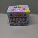 12 Colors Tie Dye Kit, Tie Dye Set for Kids, Pre-Filled Tye Dye Bottles, Non Toxic Permanent Fabric Dye Art Set, Easy DIY Fabric Art - Create Fun