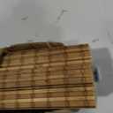 No Drill Cordless Bamboo Roman Shades, 23" W × 48" H, Highfield Teak